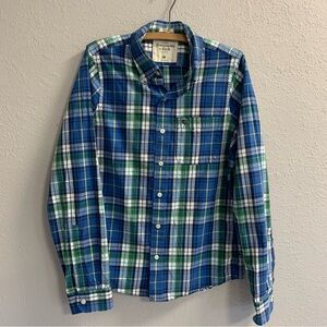 Abercrombie and Fitch muscle button up size medium